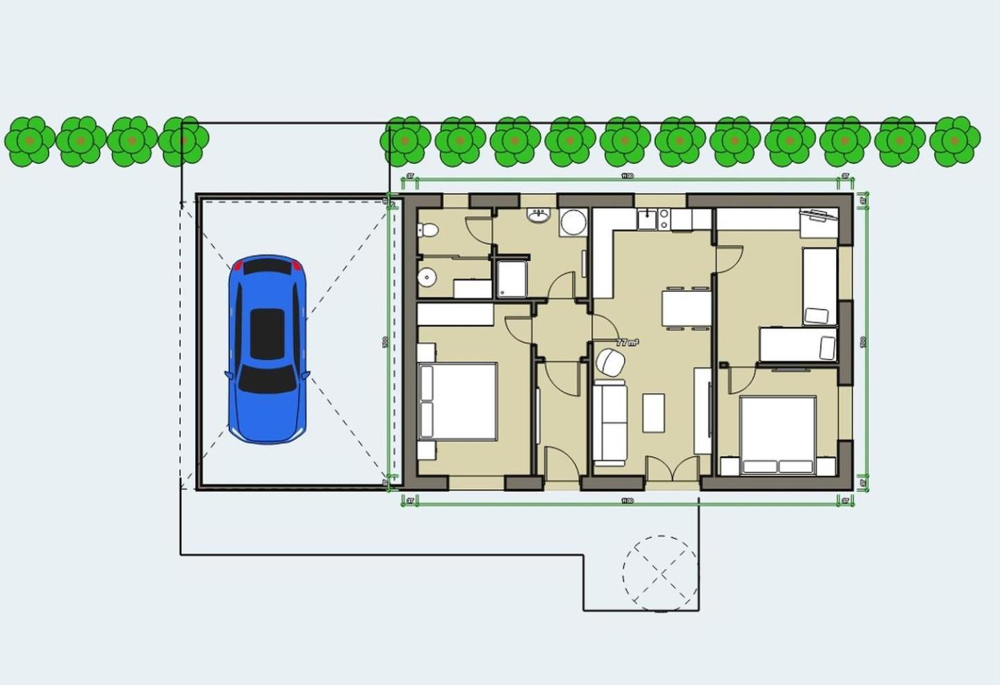 Apartman Pod Lipou - Samostatny Objekt Jaromer Ngoại thất bức ảnh